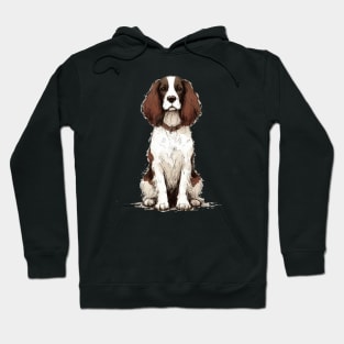 Springer Spaniel Sitt'n Pretty Hoodie